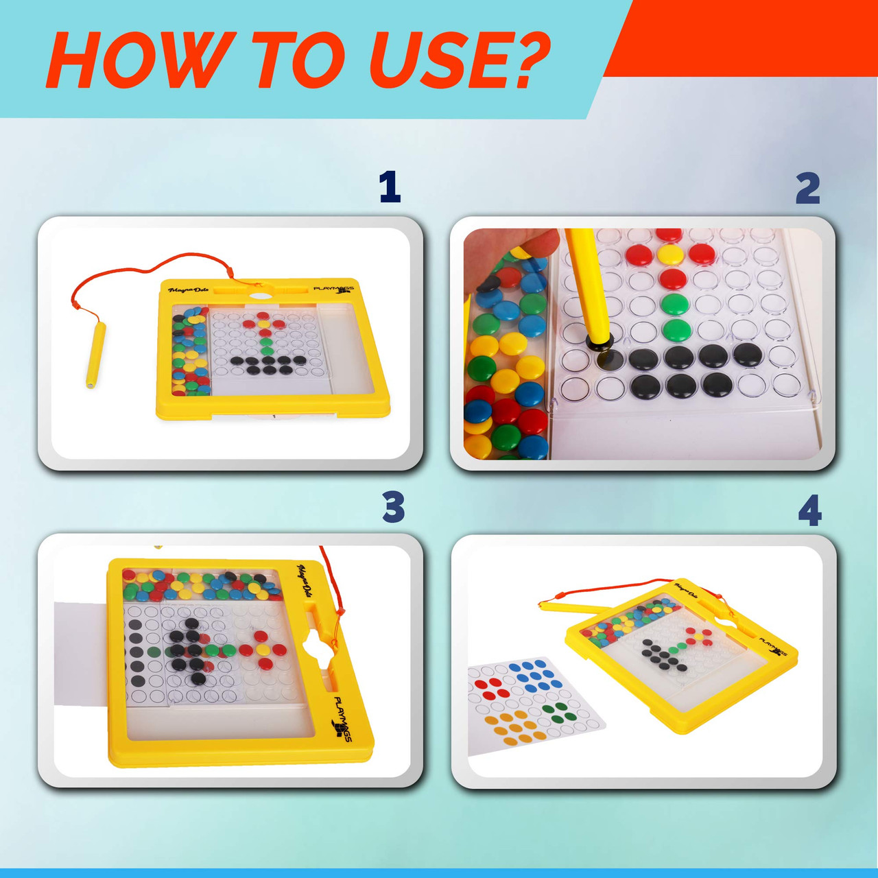 Magnetic sales dots toy