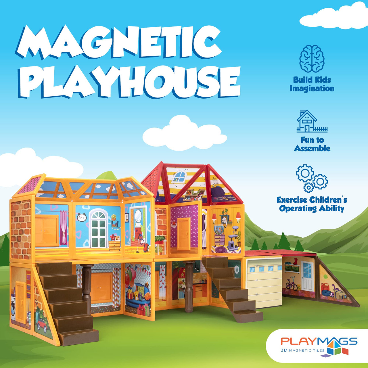 Playmags set of 150 – Special Educational Essentials