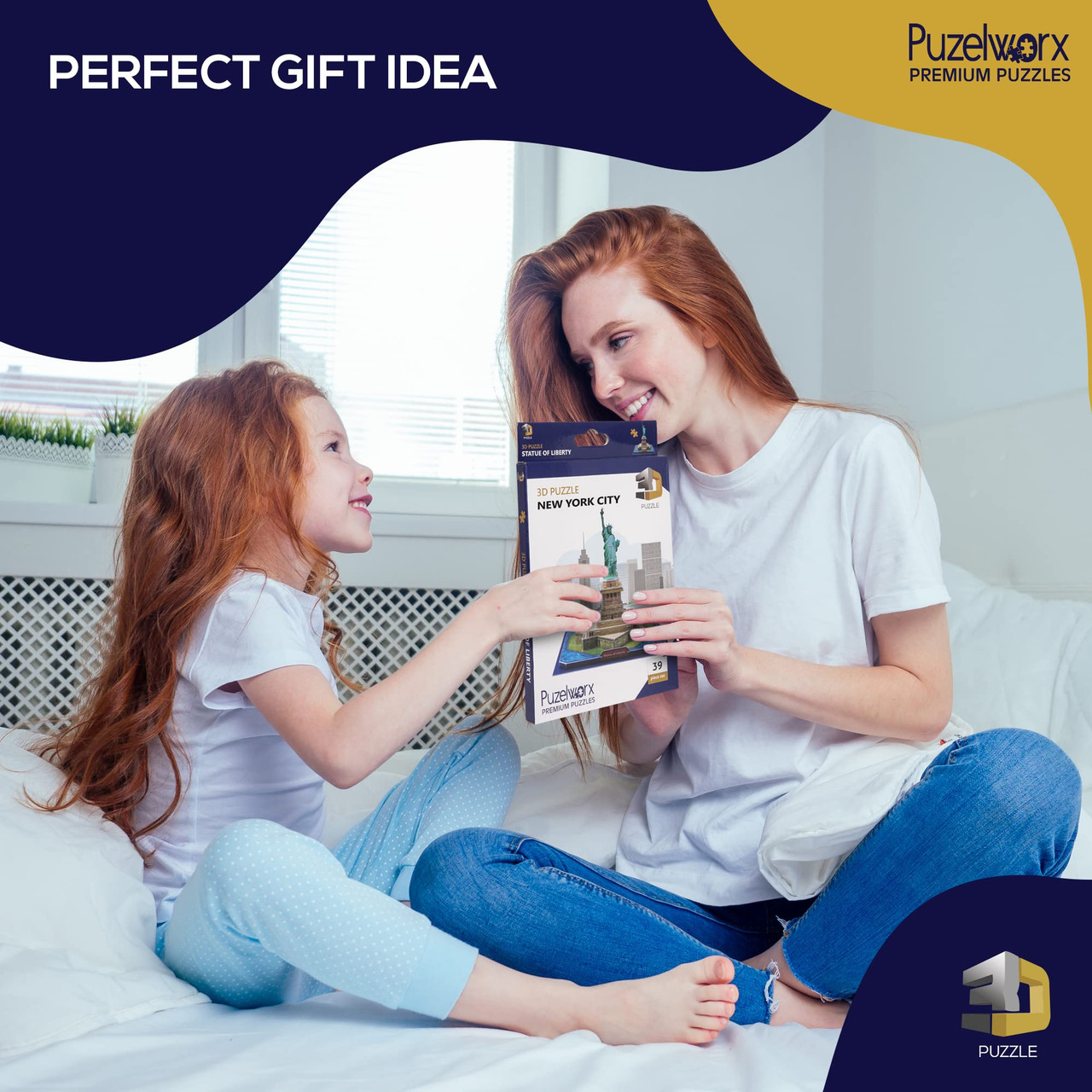 Puzelworx 3D Puzzles for Adult and Kids, NYC Model Kit Puzzle