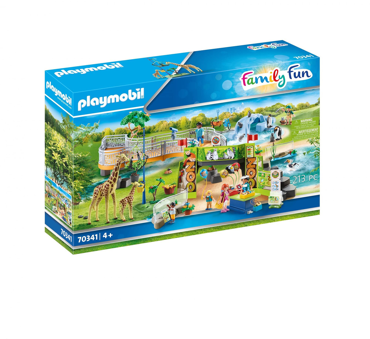  Playmobil - Family Fun Zoo Gift Set : Toys & Games