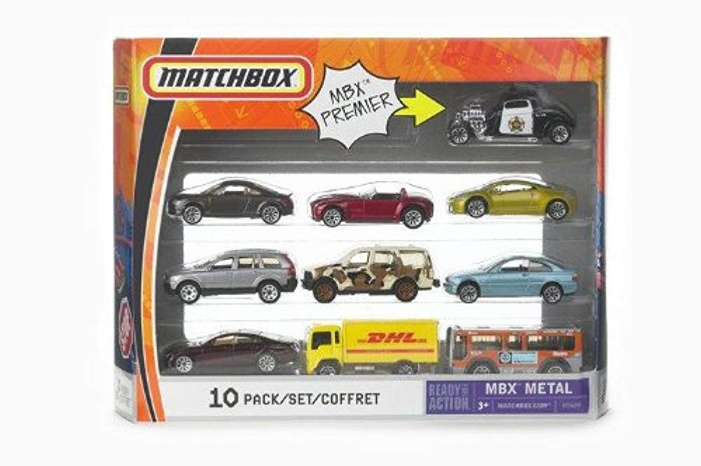Matchbox 10 Pack - (Styles may Vary) - Toys 4 U