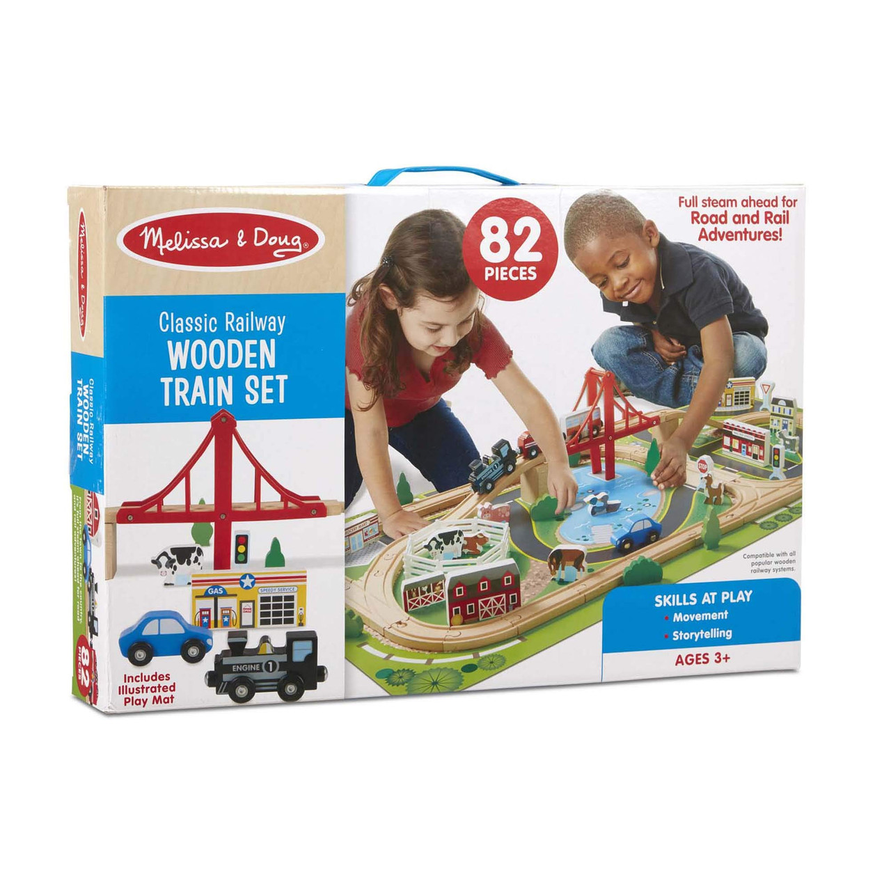 melissa and doug train track pieces