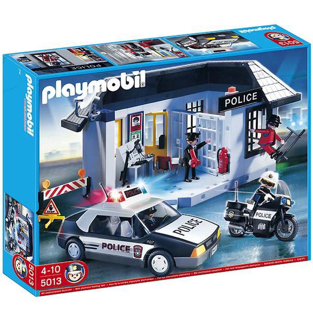 Kerkbank ontwikkelen Mooie vrouw Playmobil 5013 POLICE STATION City Life - Toys 4 U