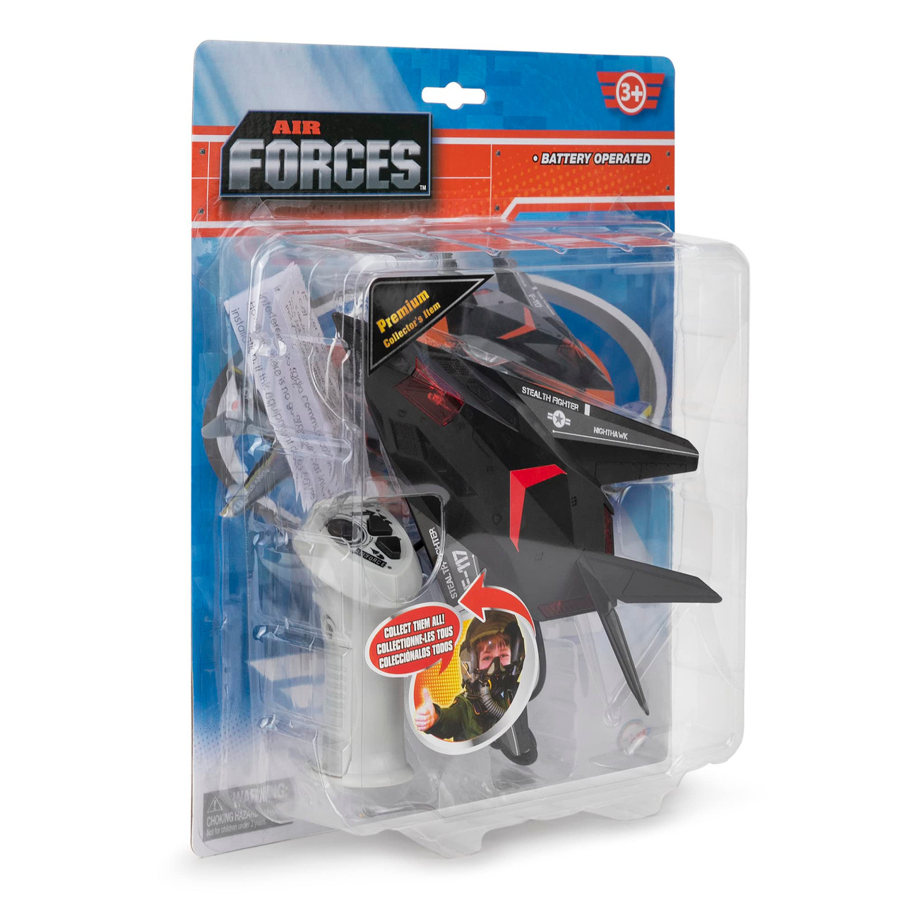 Play with Airplane クリスタルP Playkidiz Wired Remote Control Plane, with Lights & Sounds