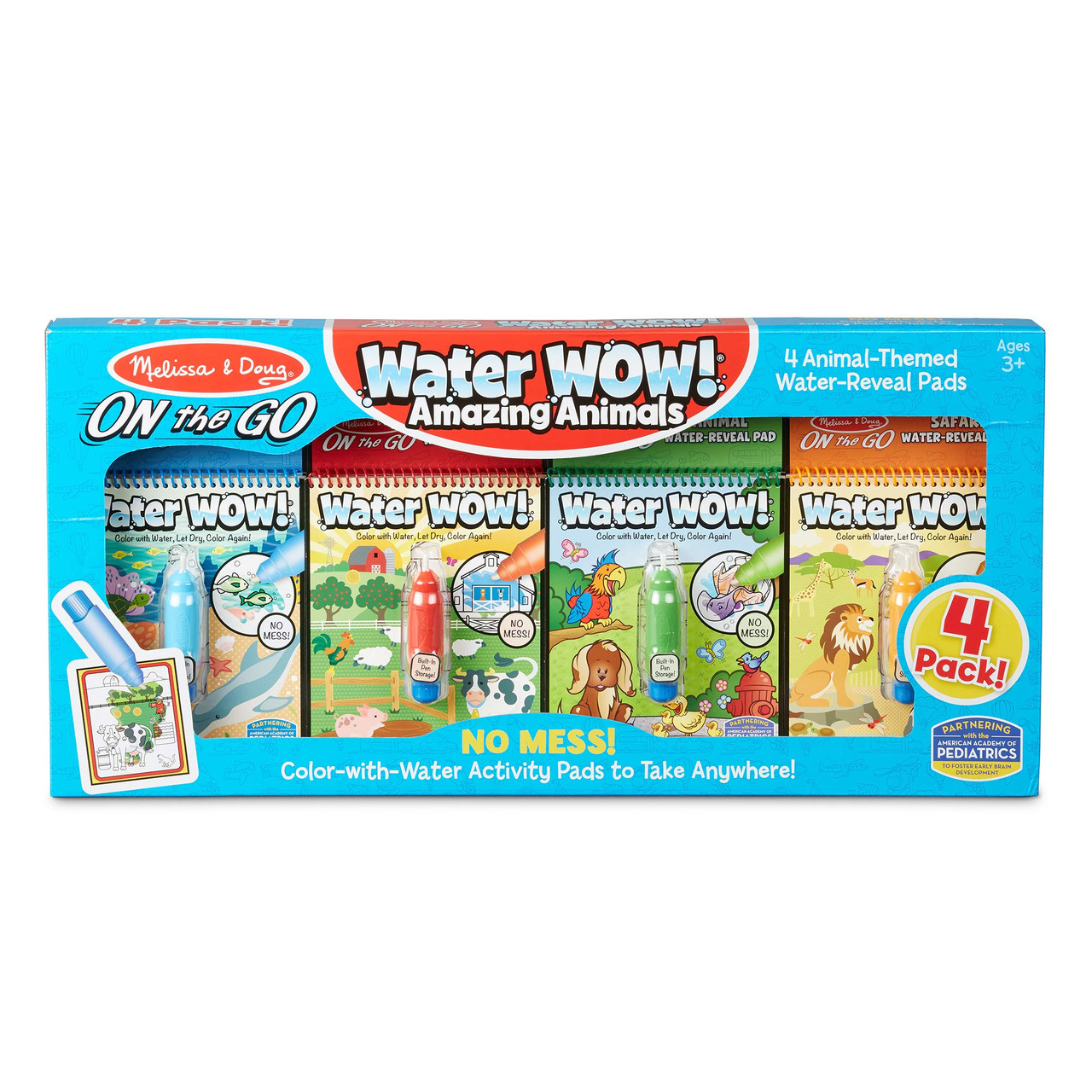 Melissa & Doug On The Go Water Wow! Coloring Book