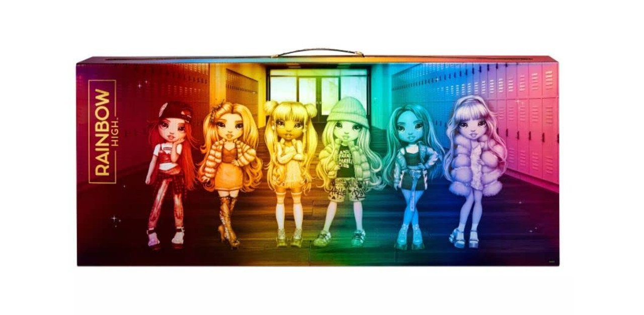 Rainbow High Original Fashion Doll 6-Pack , Violet, Ruby, Sunny