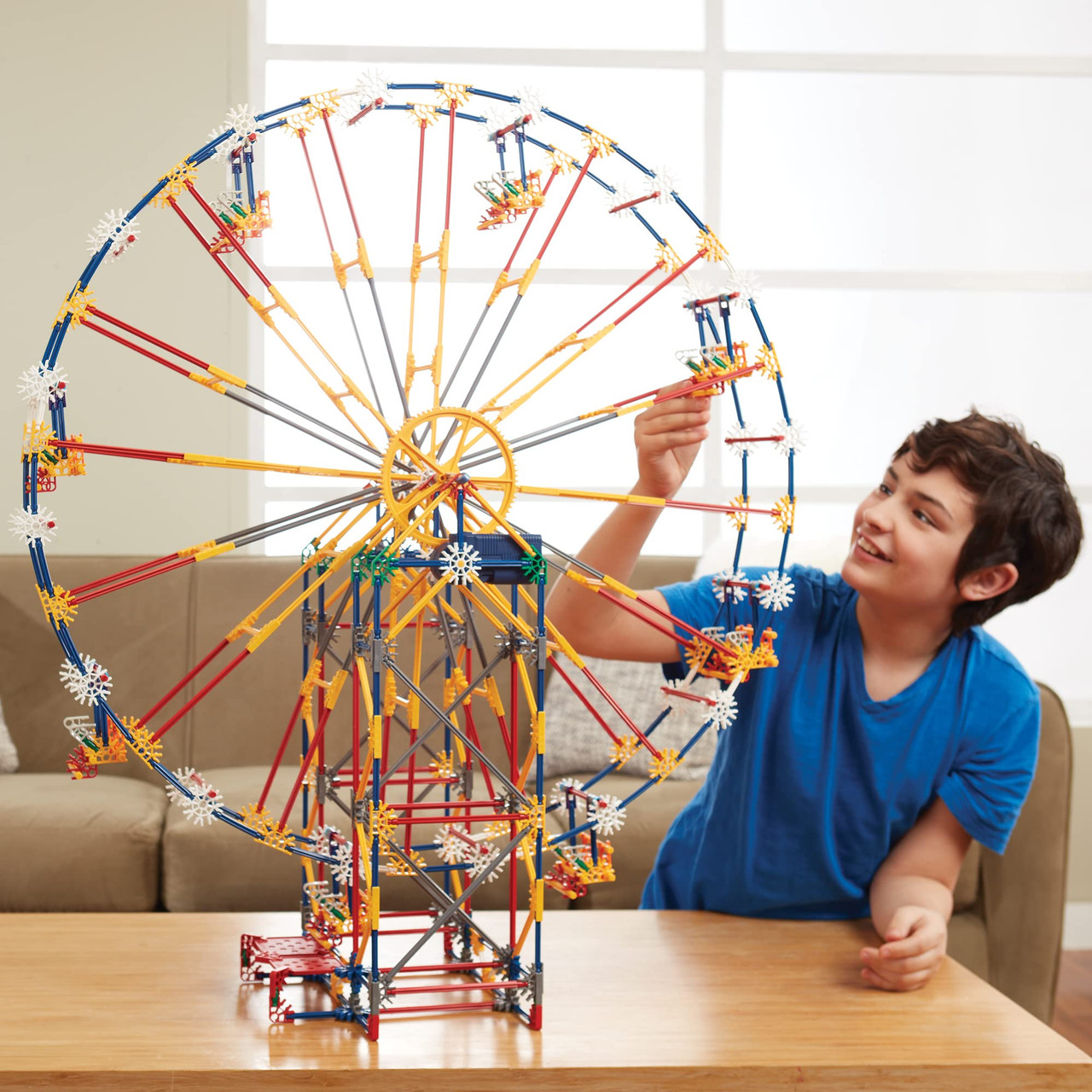 K'NEX Thrill Rides - 3-in-1 Classic Amusement Park Building Set