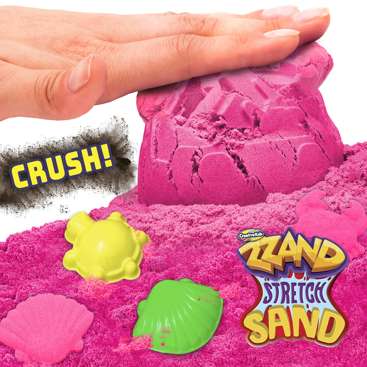 Zzand Stretch Sand Stretchy Sand Kit – Pink - Toys 4 U
