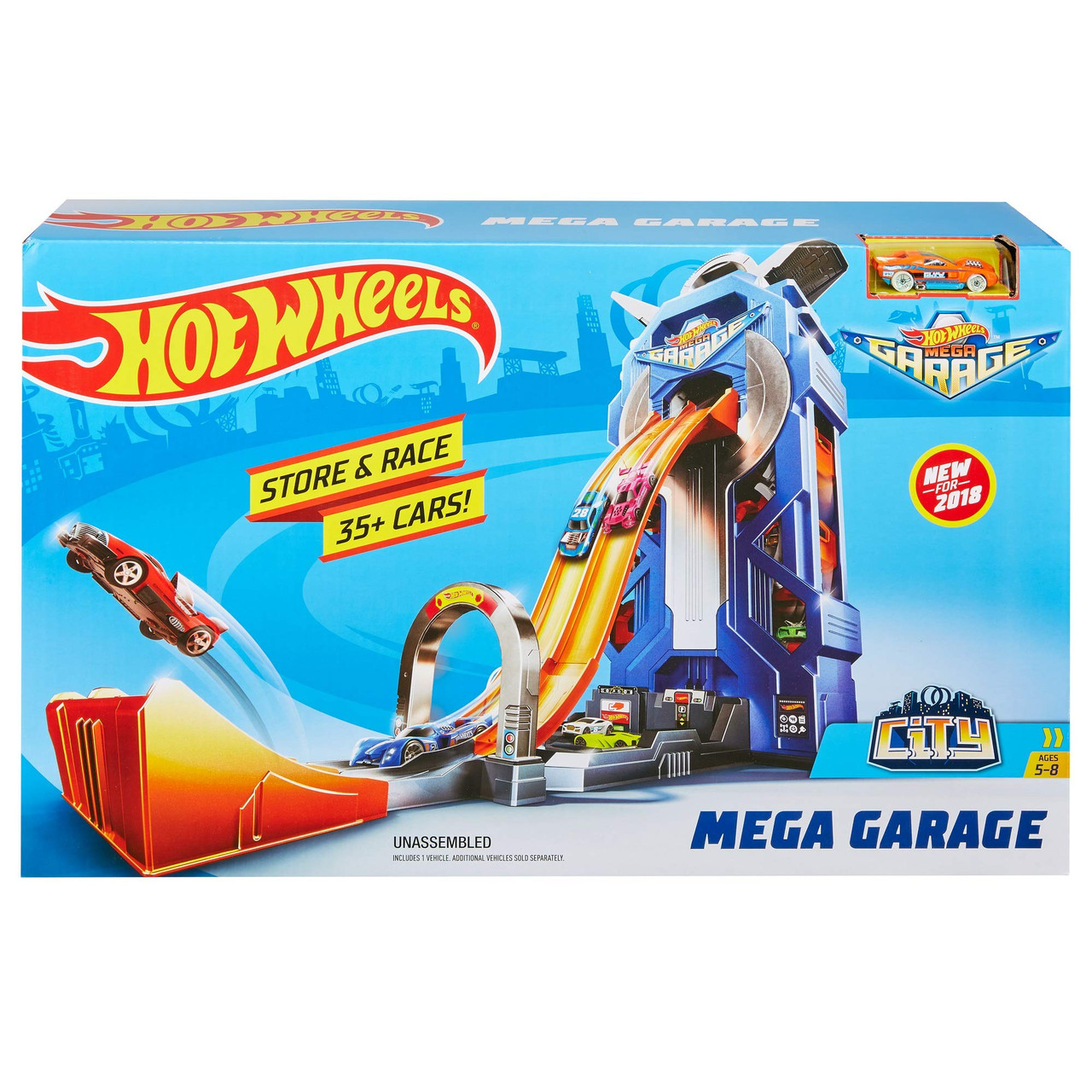 Hot Wheels Mega Garage Playset - Toys 4 U