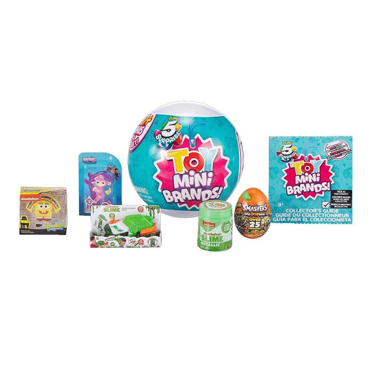ZURU Toys Surprise Mini Brands Balls Series 3, 5 Pack
