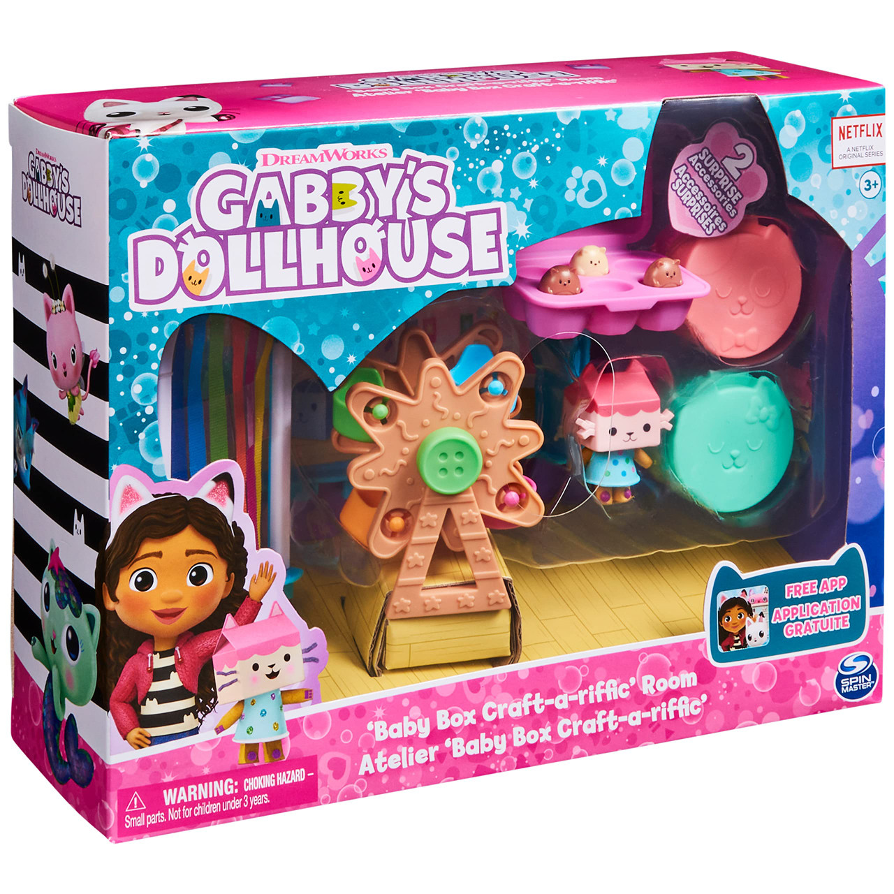 Gabby's Dollhouse, Deluxe Figure Gift Set with 7 Toy Figures and Surprise  Accessory, Kids Toys for Ages 3 and up