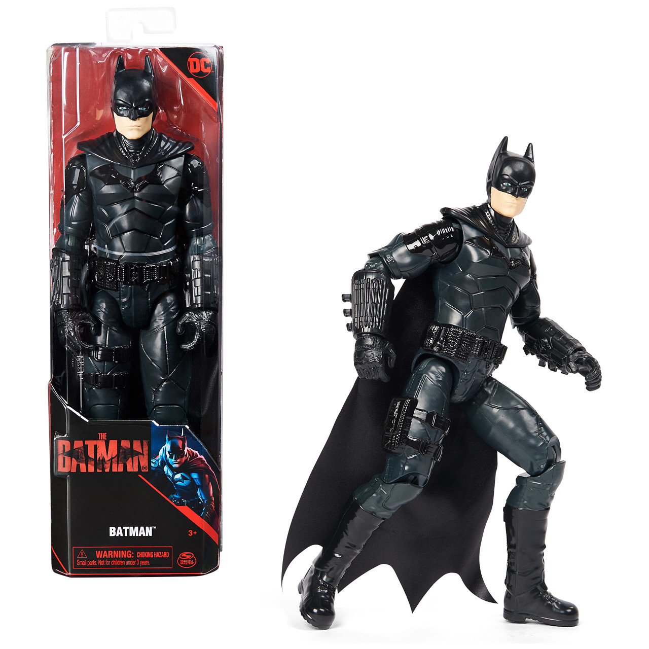 DC Comics, Batman 12-inch Action Figure, The Batman Movie Collectible Kids  Toys for Boys and Girls Ages 3 and up