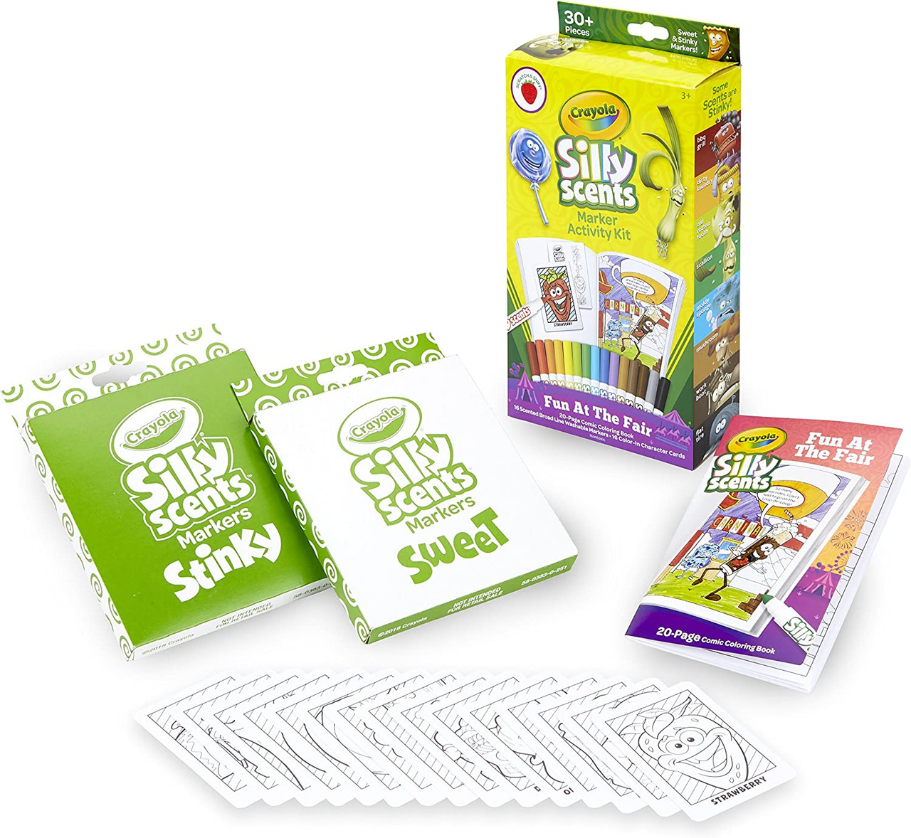 Order Crayola Silly Scents Broad line Stinky Markers, 8 Colours