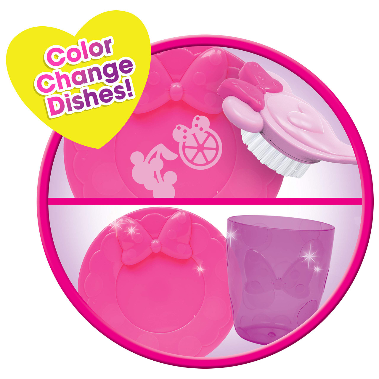 Minnie's Happy Helpers Magic Sink Set, Pretend Play Working Sink