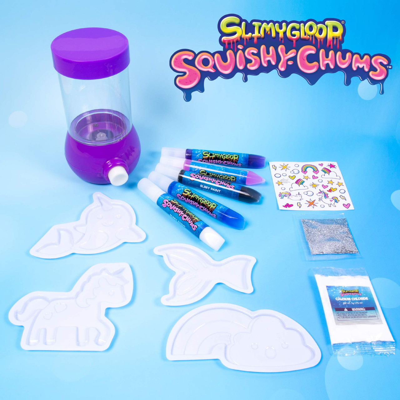 SLIMYGLOOP Mix'EMS Geodes, Metallic Slime, Glitter, Crystal Beads, Chunky  Beads by Horizon Group USA - Toys 4 U