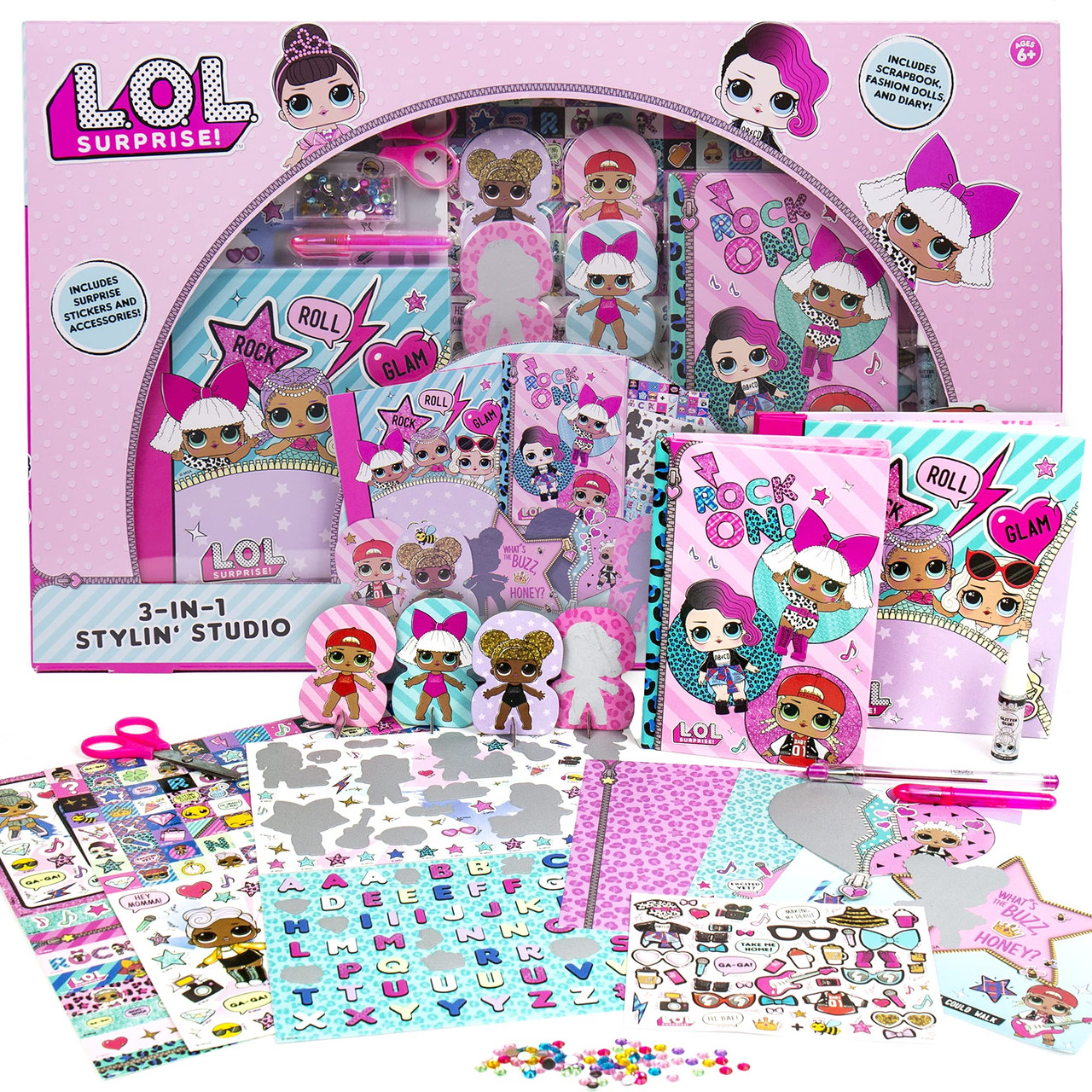 Hello Kitty All-in-One DIY, Design Your Own Scrapbook with