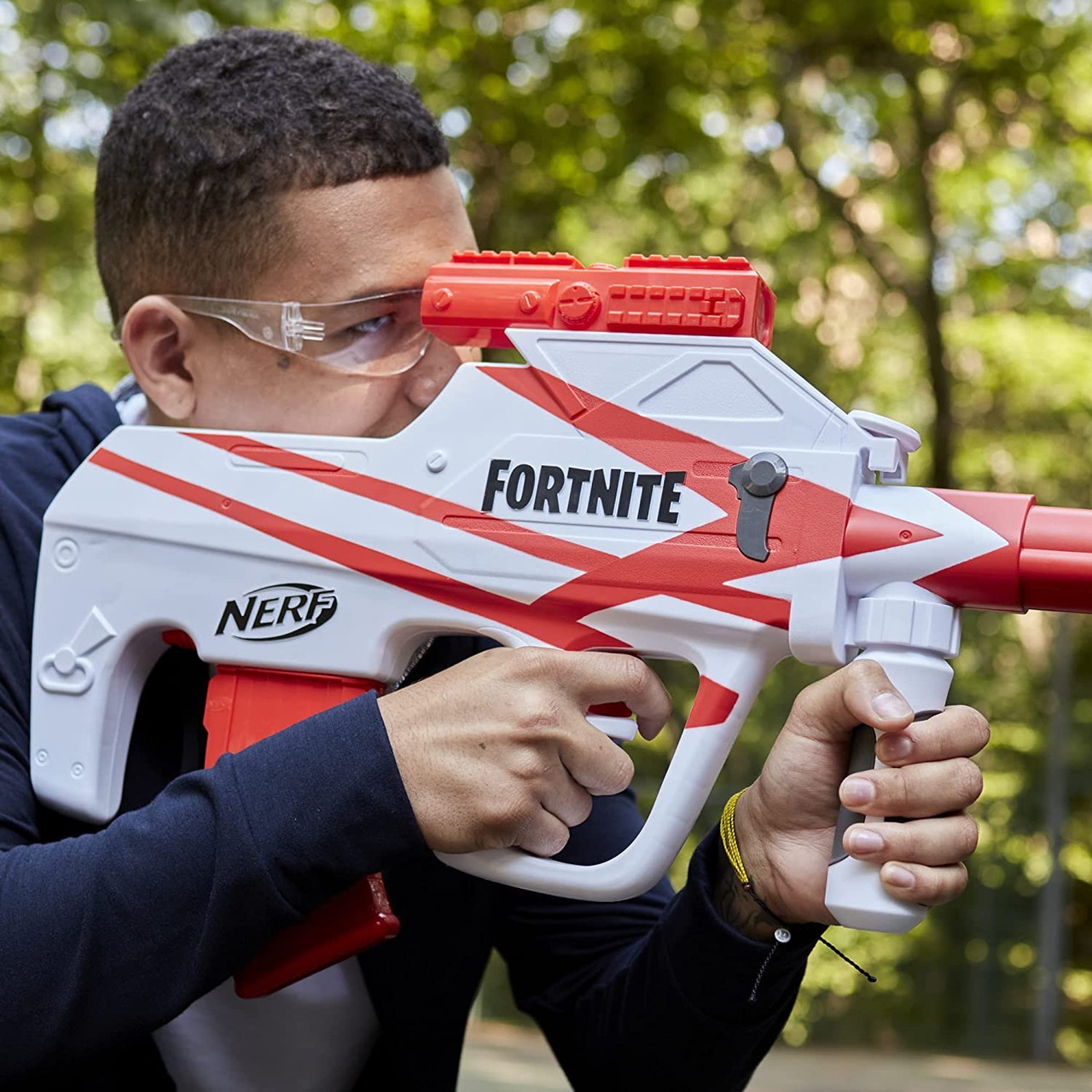 NERF Fortnite B-AR Motorized Dart Blaster - Fortnite Converge Wrap