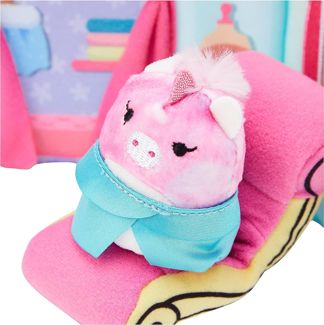 Squishville by Squishmallows Pink Play & Display