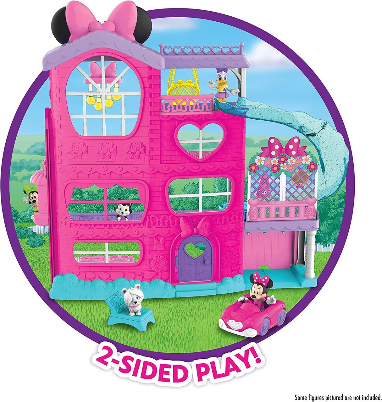 Disney Junior Minnie Mouse Ultimate Mansion 22-inch Playset with