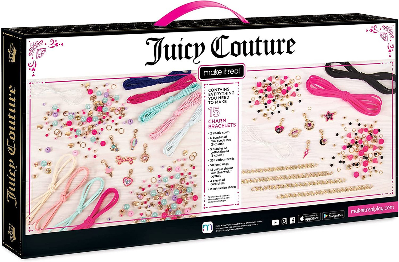 Juicy Couture: Mini Chains & Charms DIY Kit - Create 5 Bracelets