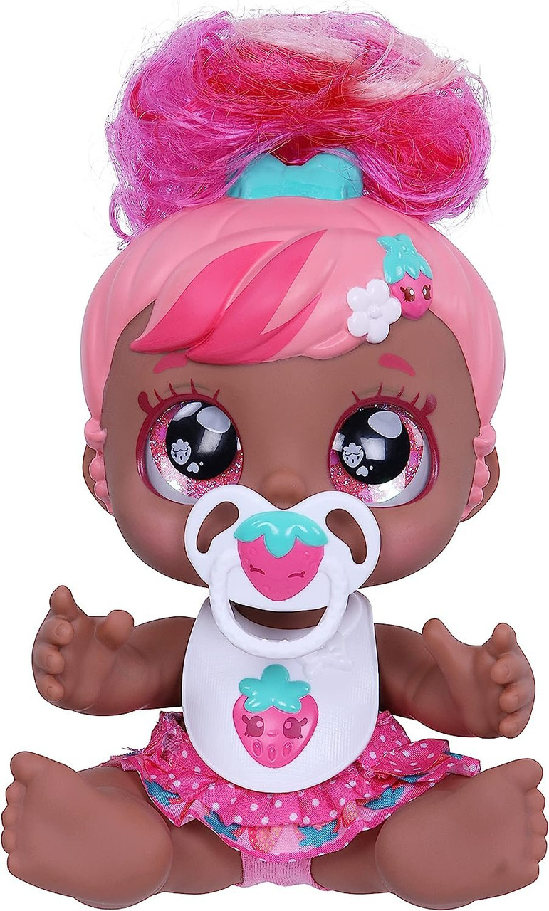Bambola Kindi Kids Mini Mello Scented Kisses Little Sister | Soffice Con Ciuccio E Bavaglino Rimovibili, Odora Di Marshmallow