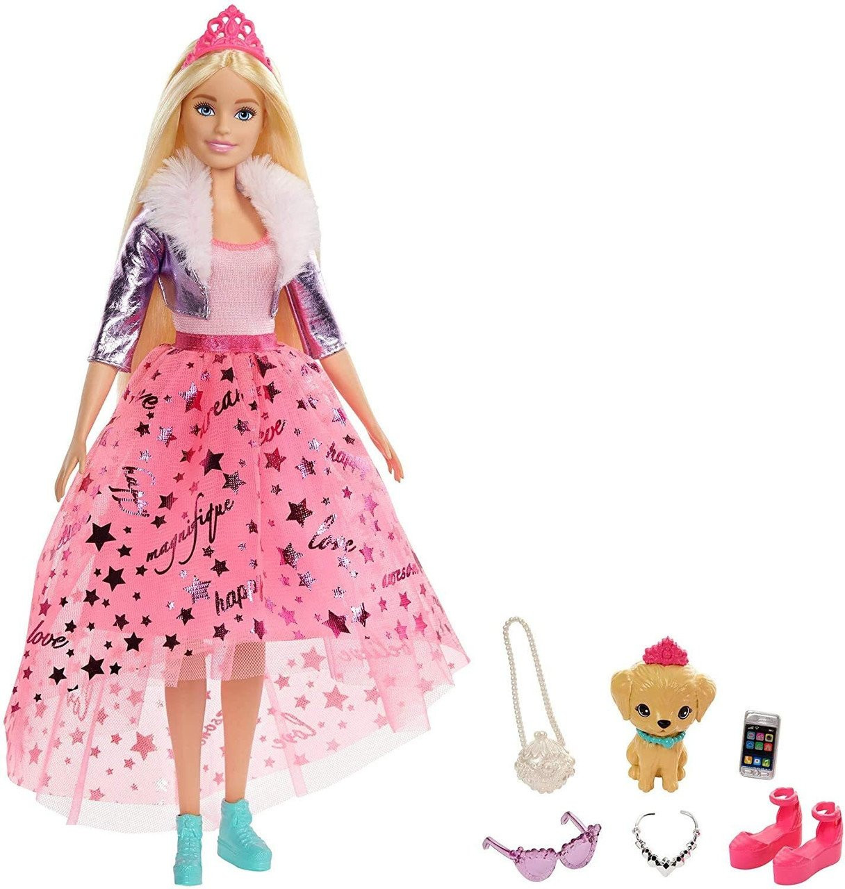 Barbie Princess Adventure Doll in Princess Fashion (12-in Blonde
