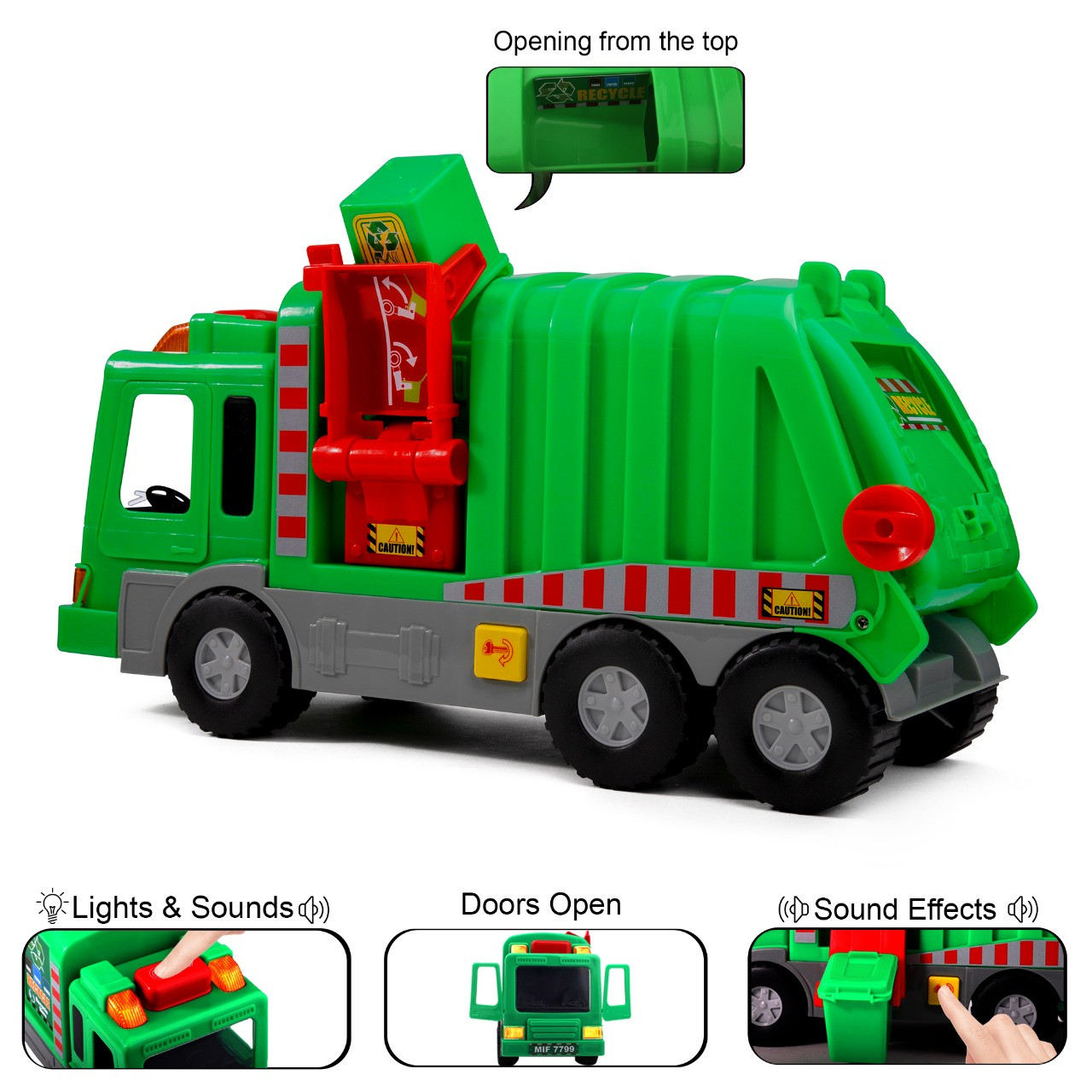 garbage truck ride on toy for sale