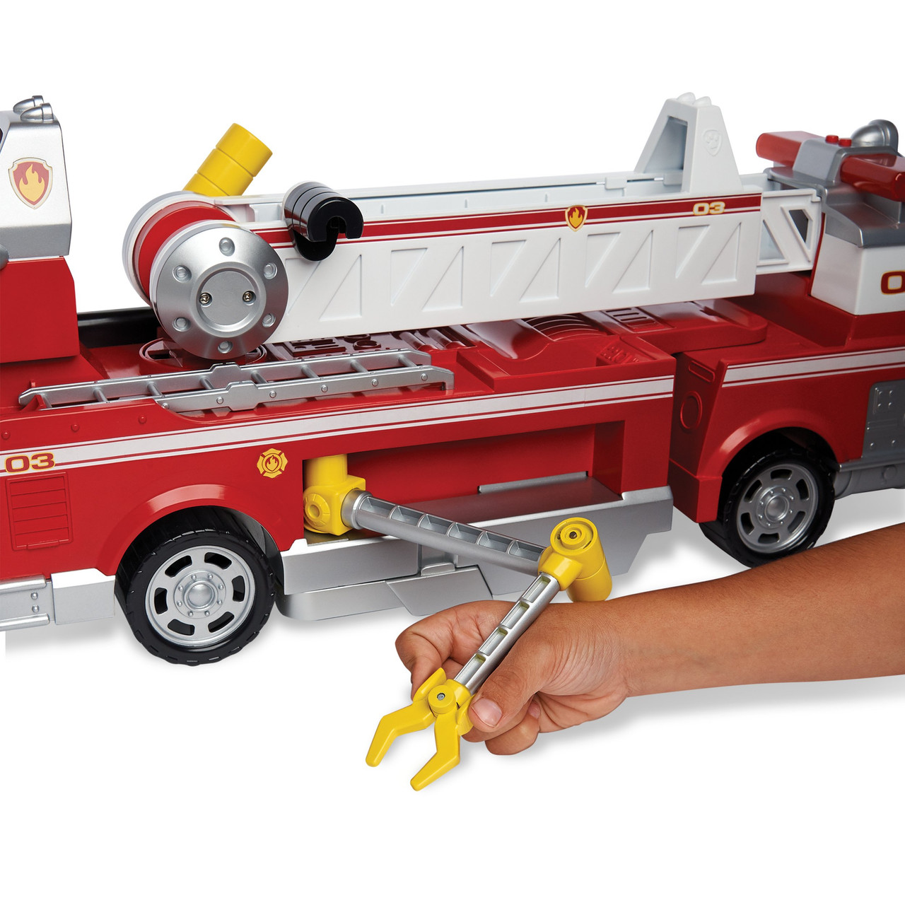 PAW Patrol, Ultimate Rescue Construction Truck with Lights, Sound and Mini  Vehicle, for Ages 3 and Up 