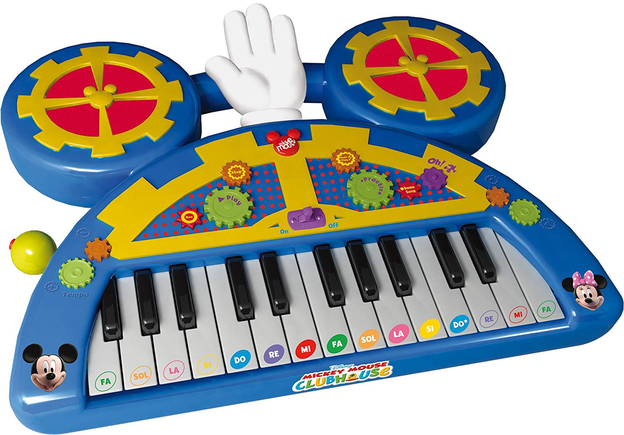 鍵盤楽器 mickeyS IMC Toys Mickey Mouse Keyboard - Toys 4 U 鍵盤楽器