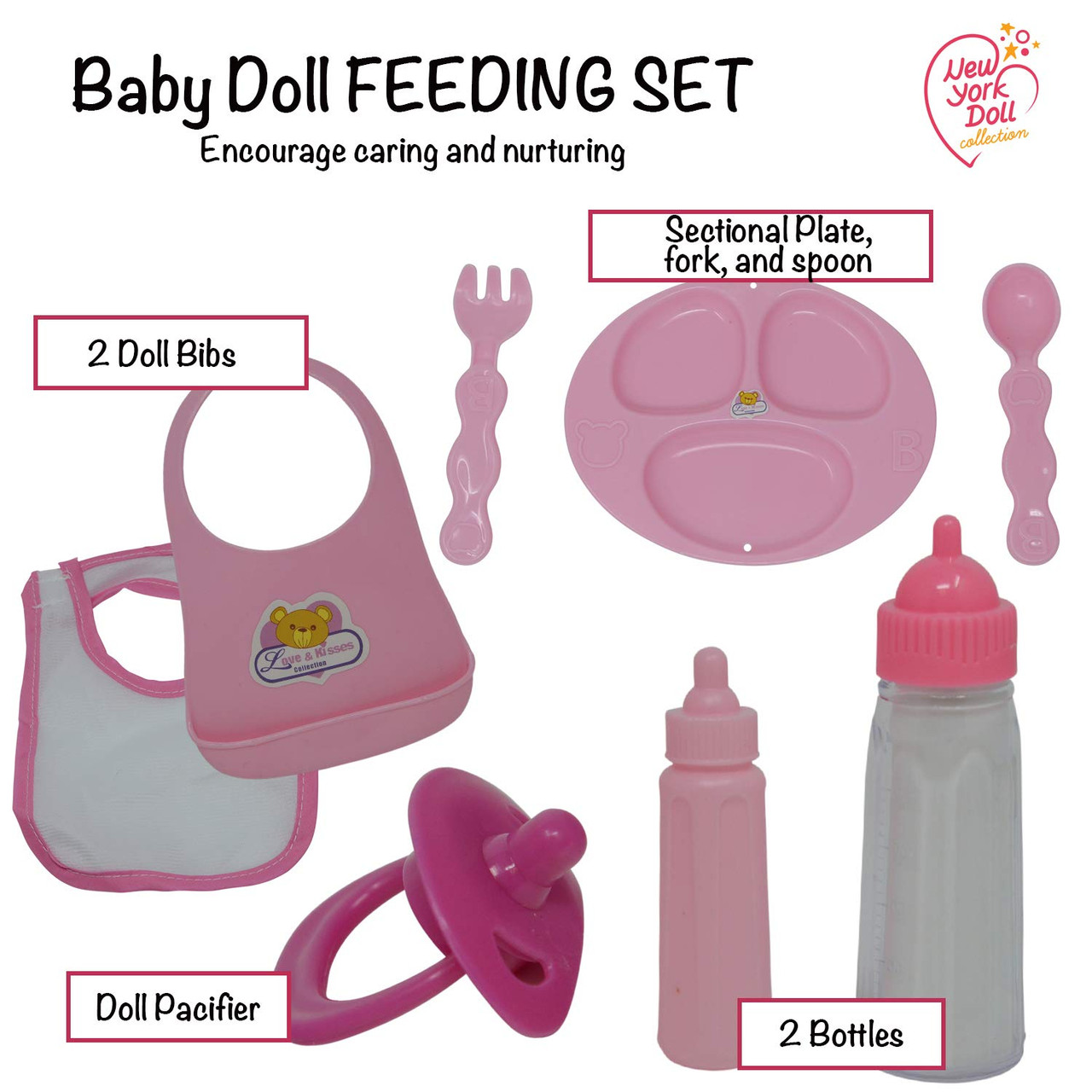 baby doll feeding set