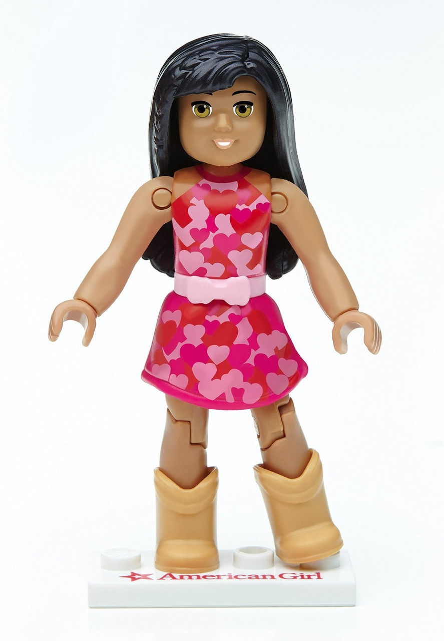 Mega Bloks Construx American Girl African American Doll Series 1 Minifigure Lot