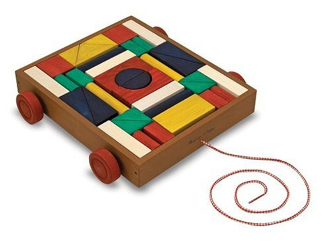 melissa and doug blocks on wheels