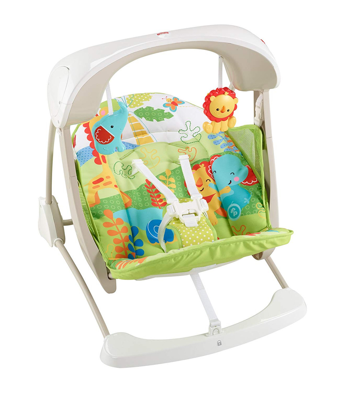 Fisher-Price Take-Along Swing and Seat, Rainforest Friends - Toys 4 U