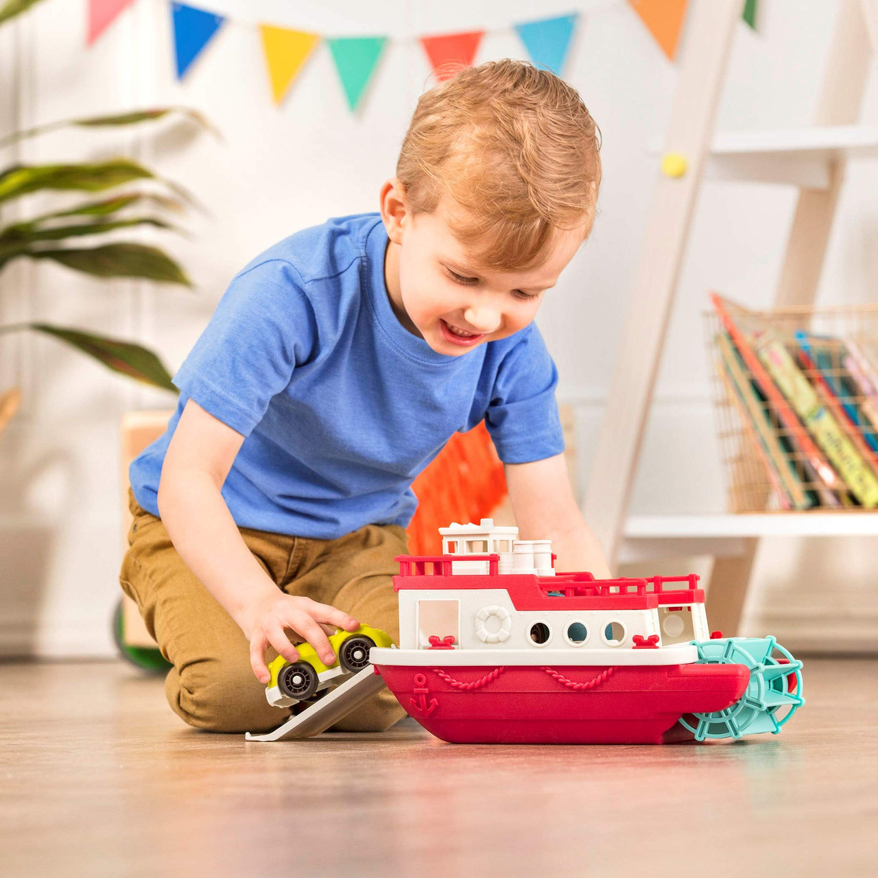 ferry boat bath toy