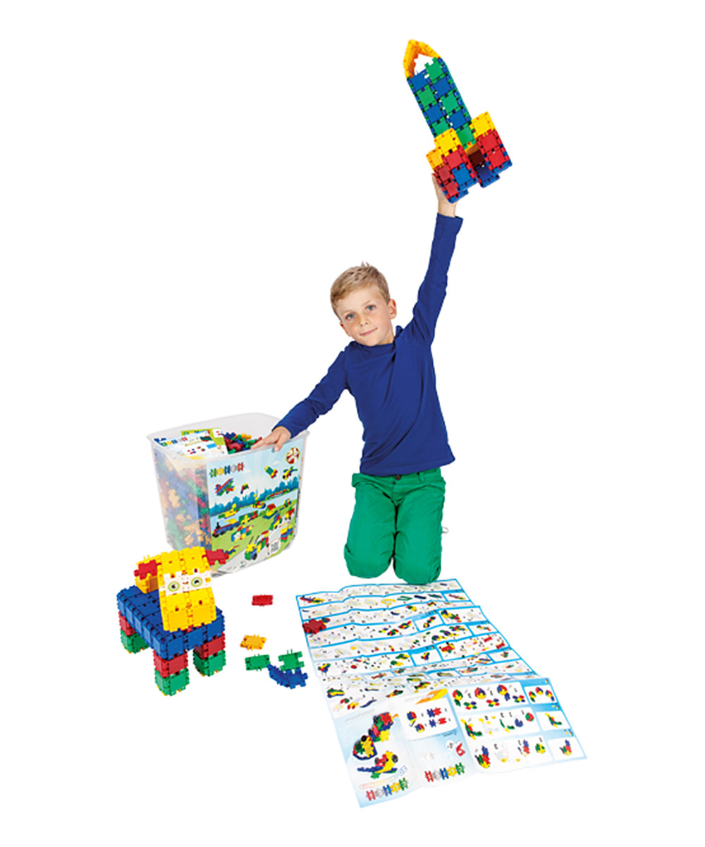 Clics 850 Pieces Interlocking Building Clic Toys in Bucket - Toys 4 U