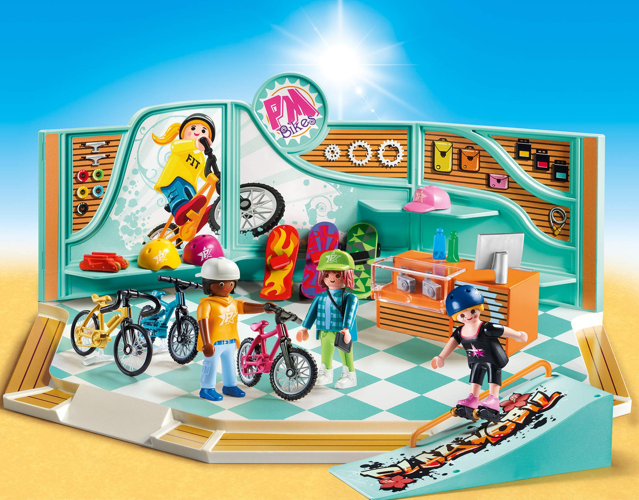 PLAYMOBIL Bike & Skate Shop - Toys 4 U