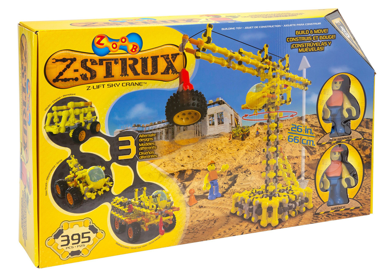 ZOOB Z-Strux Lift Sky Crane - Toys 4 U