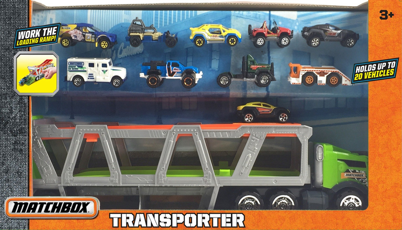 Matchbox transporter hot sale vehicle bundle