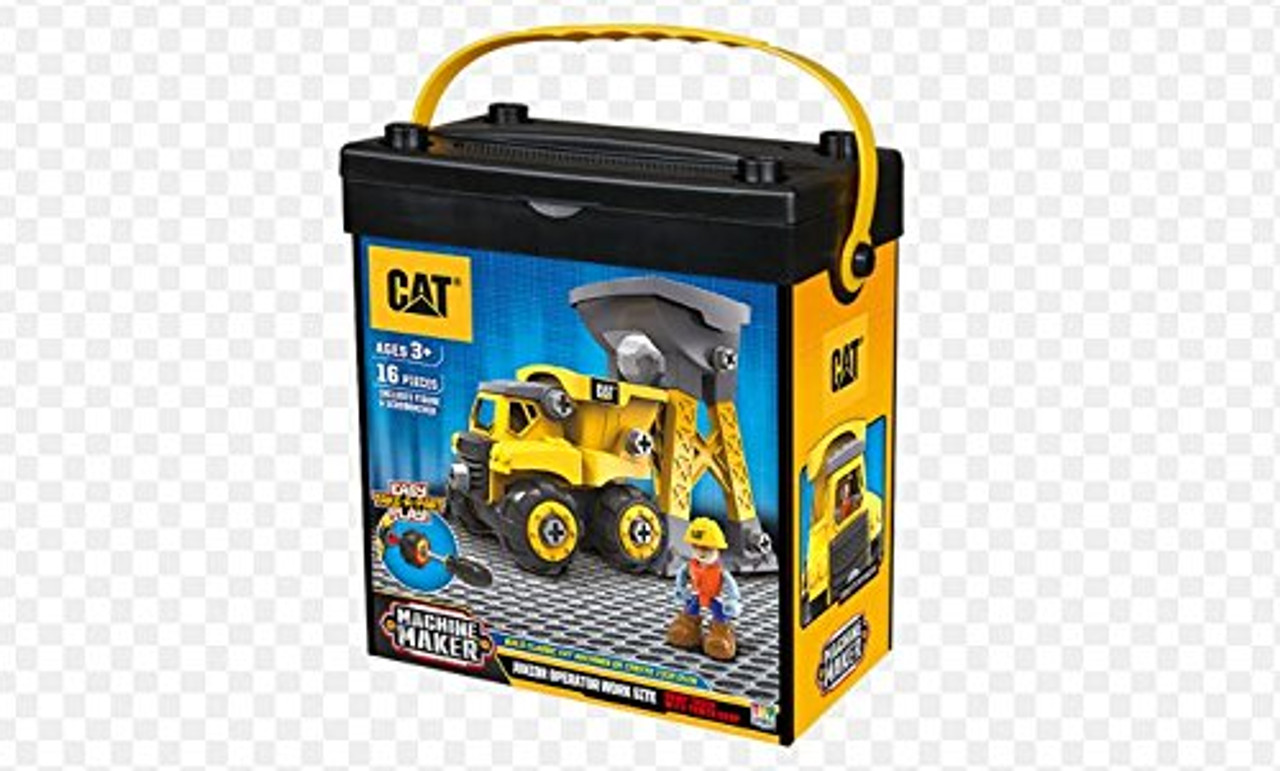 Toy State Caterpillar Cat Junior Operator Dump Truck Construction
