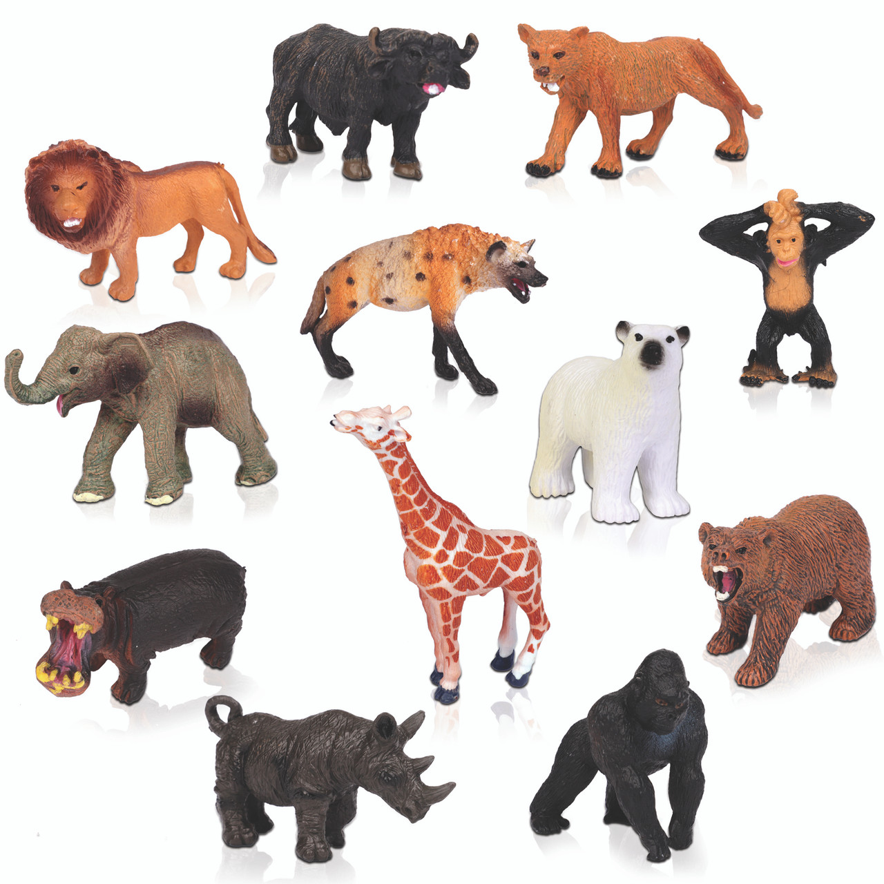 jungle animal playset