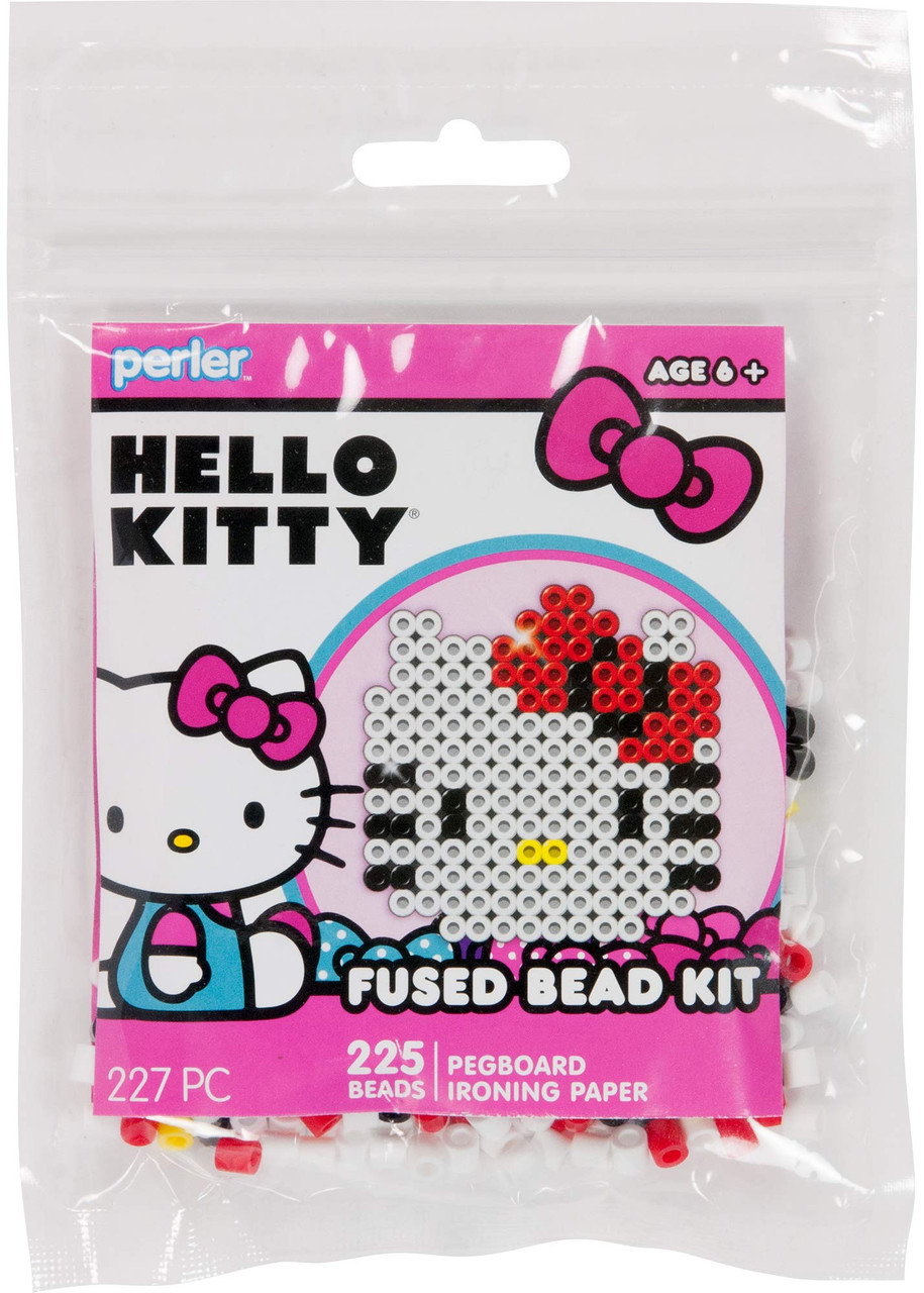 Perler Beads Hello Kitty Face Kit 4 5 L X 5 W X 0 6 H Toys 4 U