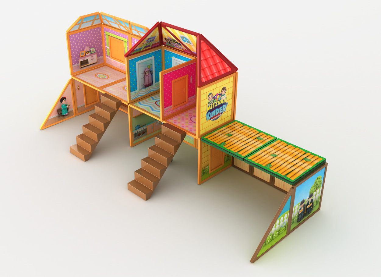 Mitzvah Kinder Playhouse by Playmags Toys 4 U