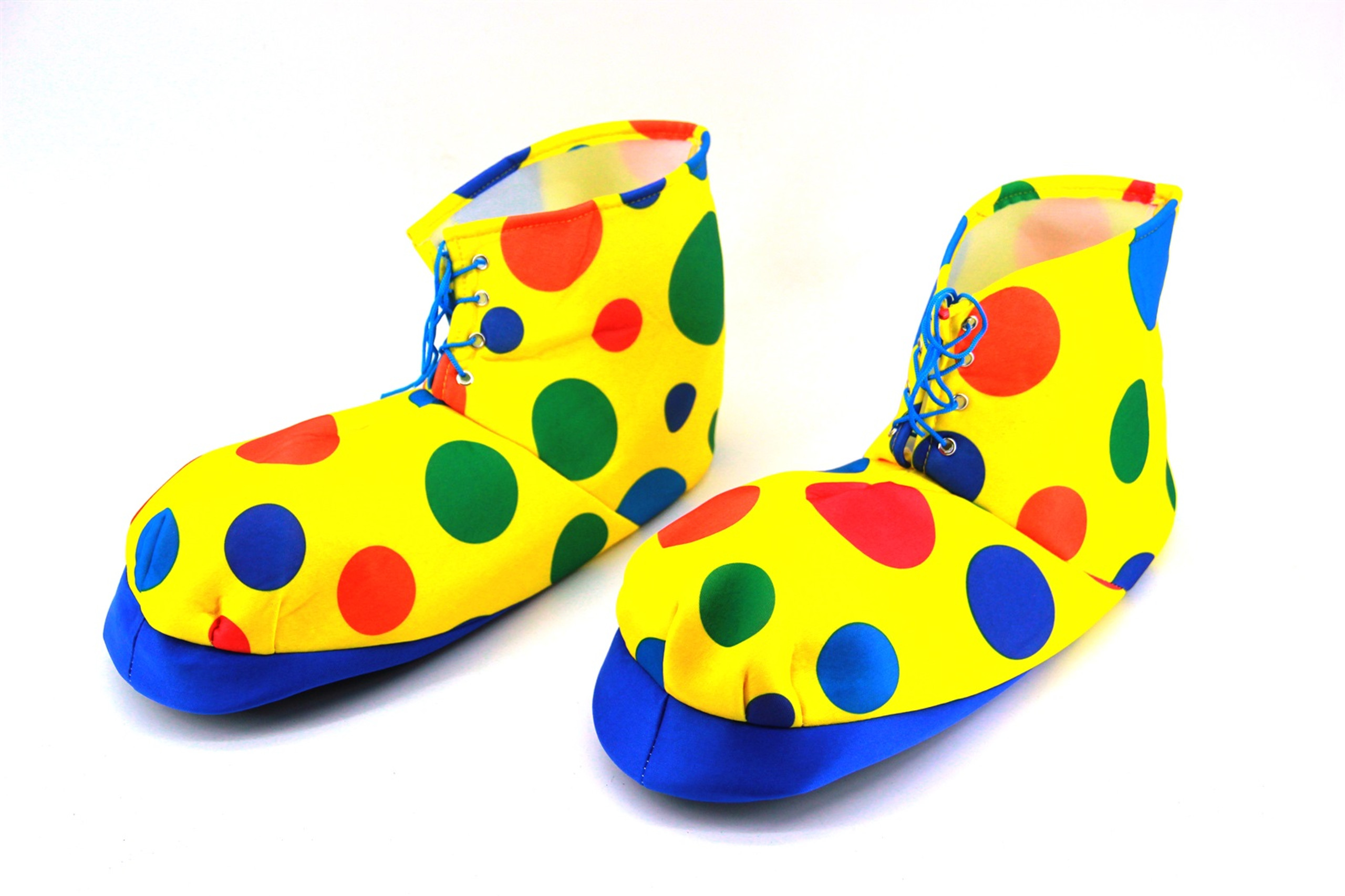 Polka Dot Clown Shoe Covers - Toys 4 U