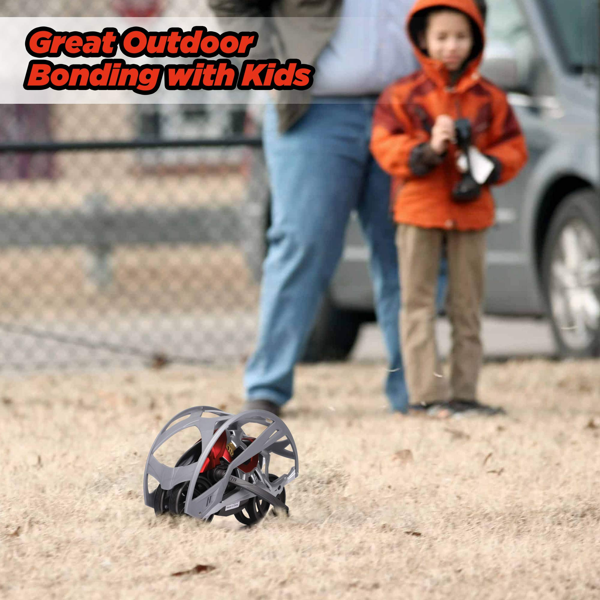 Tumbling R/C Motorcycle Remote Control Steering Remote, Extreme 360 Wheel Drive 2.4Ghz RC