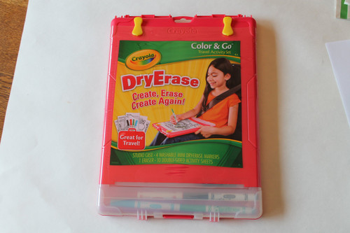 Crayola Dry Erase Color and Go Travel Activity Set