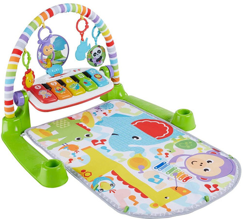 fisher price kick and play piano gym pink