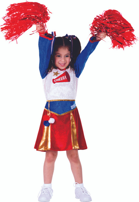 Kids American Cheerleader Costume by Dress Up America