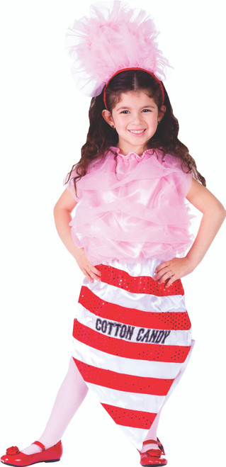 Little Girl Cotton Candy Costume By Dress Up America