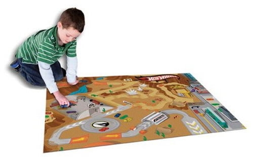 Schylling Playmat Rug with vehicle for kids indoor and outdoor play