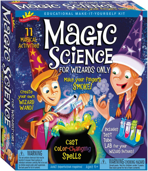 Scientific Explorer Scientific Explorer Magic Science for Wizards Only Kids Science Kit, A247